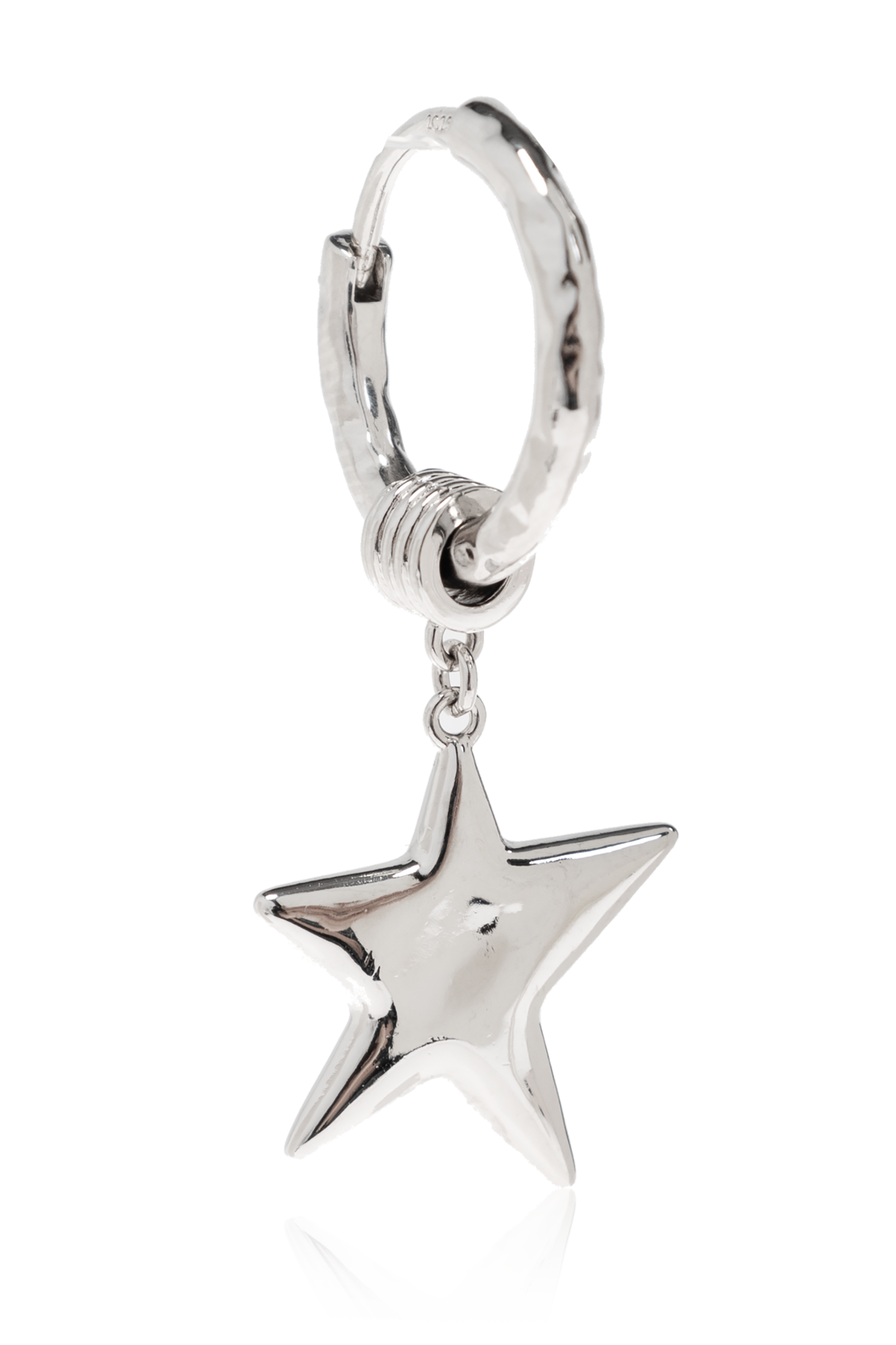 ★SENTIMENTS★ NO.328 [SILVER] STAR UNBALANCE EARRING Zadig & Voltaire Earrings with a star-shaped pendant